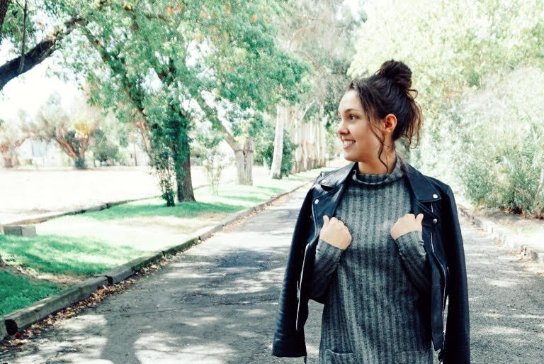 Living in Leather | Style Inspiration from Brooklyn Scott on @ShesIntentional