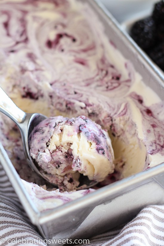 No-Churn-Vanilla-Blackberry-Swirl-Ice-Cream-2