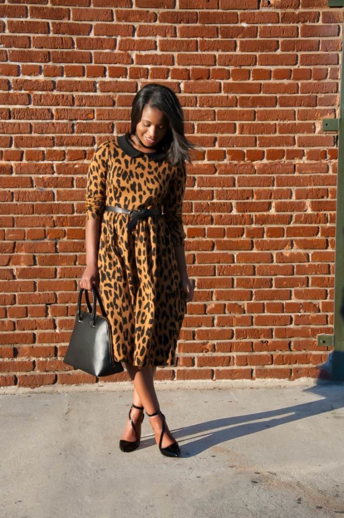 Downtown Demure | Leopard Love | She's Intentional: The Dainty Jewell's Blog