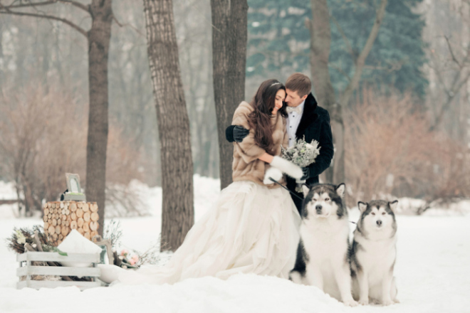 Winter Bridal Portraits | She's Intentional Blog